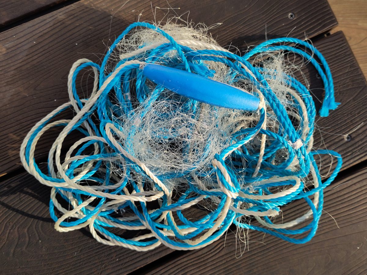 海廢漁網展覽道具