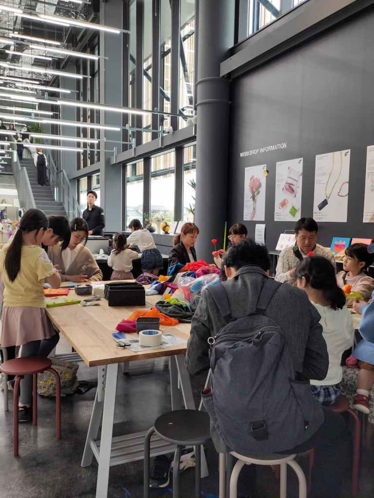 熱鬧的工作坊現場